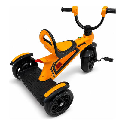 Triciclo Para Niños 3 Ruedas Con Pedales Deportivo Infantil Naranja