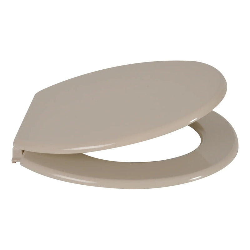 Asiento Para Inodoro Universal Oval Mdf Herraje Ppl