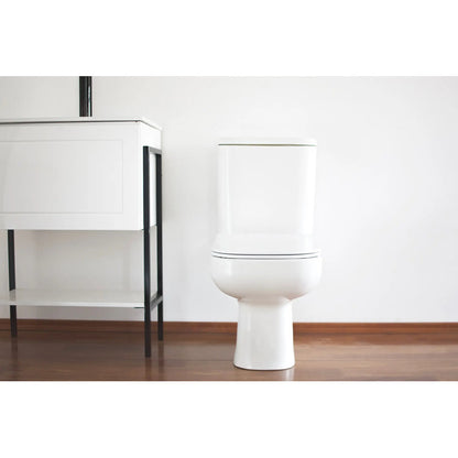 Asiento Para Inodoro Báltico De Olmos En Resina Blanco