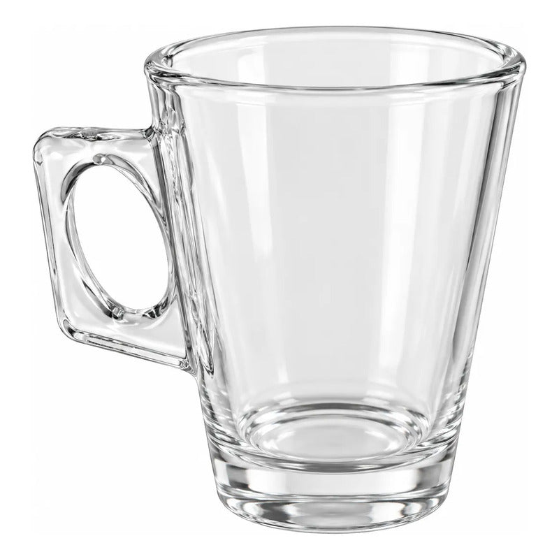 Taza De Café Americano 130ml Caja X 6 Unidades Transparentes Café