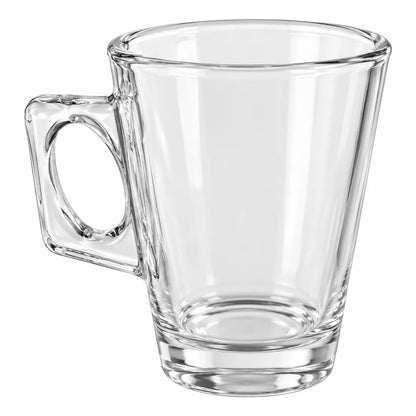 Taza De Café Americano 130ml Caja X 6 Unidades Transparentes Café