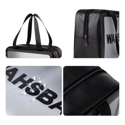 Set 3 Neceser Washbag Portacosmeticos Maquillaje Viaje Negro