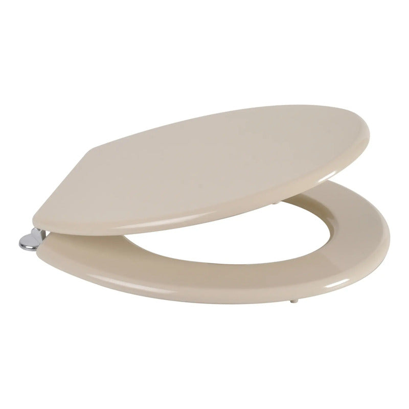 Asiento Para Inodoro En Mdf Herraje De Metal