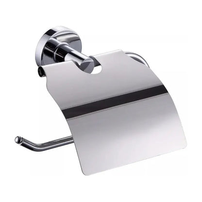 Portarollo De Papel Higiénico Para Baño De Acero Inoxidable Cromado