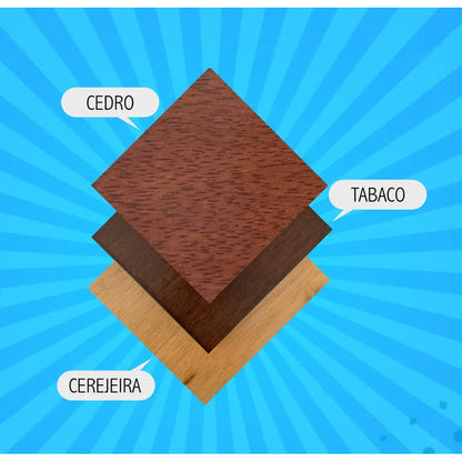 Tapa De Cisterna De Pared Madera Natural Aryart