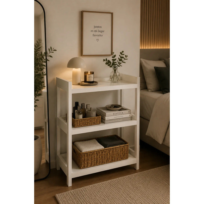 Mueble Desayunador Aparador Nórdico Blanco Mundo Express Blanco