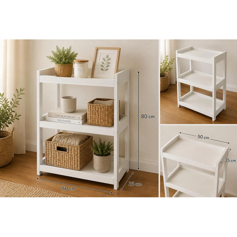 Mueble Desayunador Aparador Nórdico Blanco Mundo Express Blanco