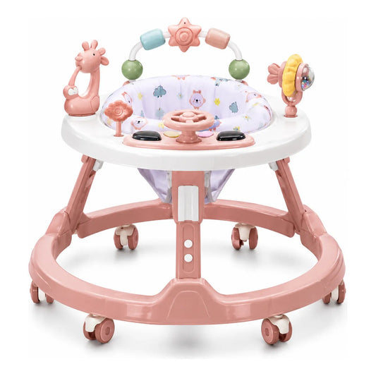 Andador Para Bebé Con Juegos Y Actividades Rosa
