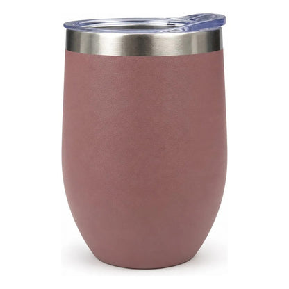 Mate Térmico Acero Inoxidable Con Tapa Hermética 360ml Marrón