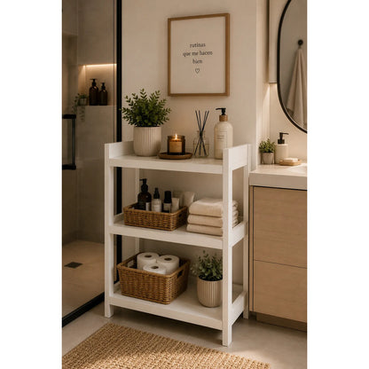 Mueble Desayunador Aparador Nórdico Blanco Mundo Express Blanco