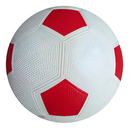 Pelota De Fútbol Clásica De Goma N°5 Rojo