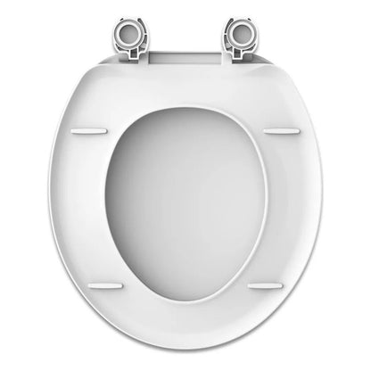 Asiento Para Inodoro Universal Oval Duroplast Blanco