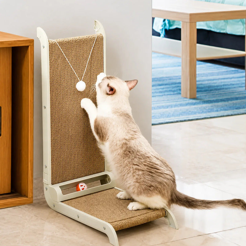 Rascador Para Gatos Vertical Con Juguetes Y Pelota 60cm Surtido
