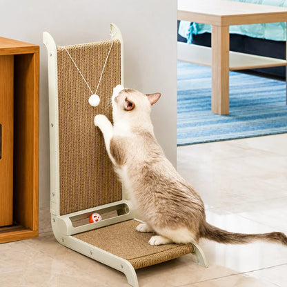Rascador Para Gatos Vertical Con Juguetes Y Pelota 60cm Surtido