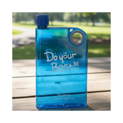 Botella De Agua Plana 380ml Para Mochila
