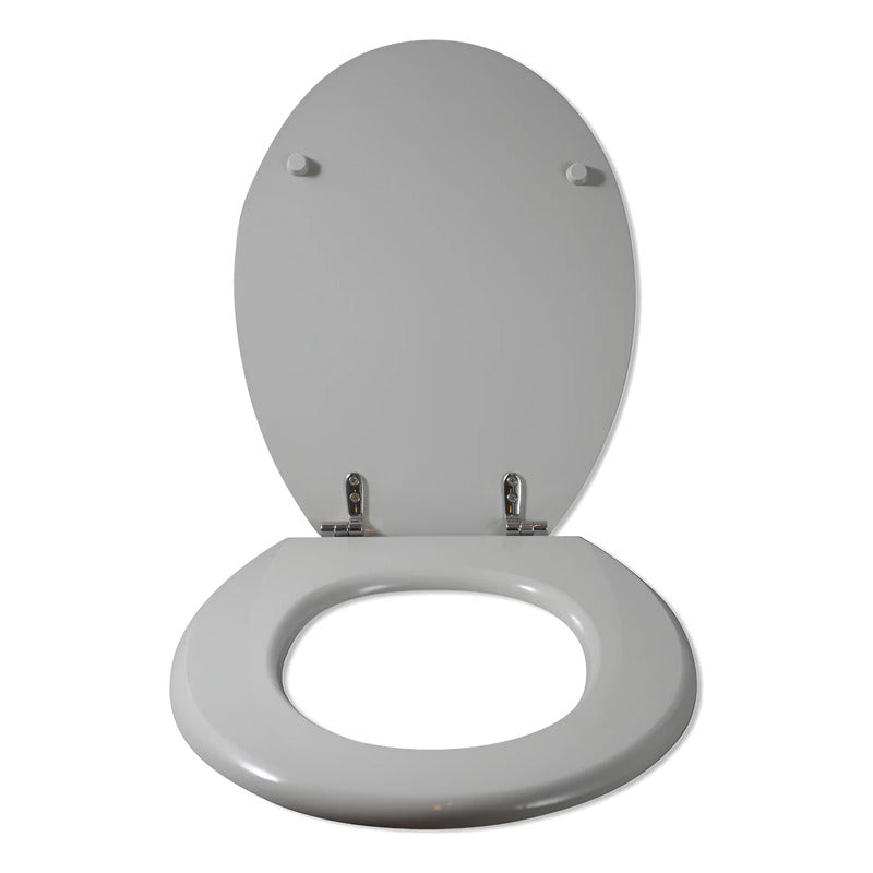Asiento Para Inodoro En Mdf Herraje De Metal