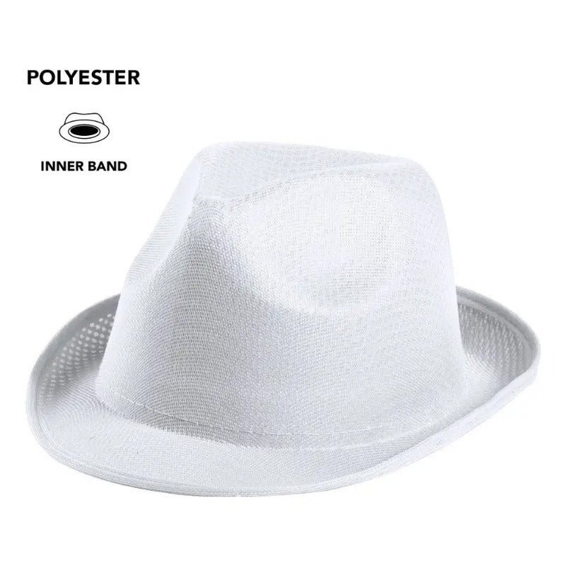 Sombrero Cubano Color Blanco Blanco Unico