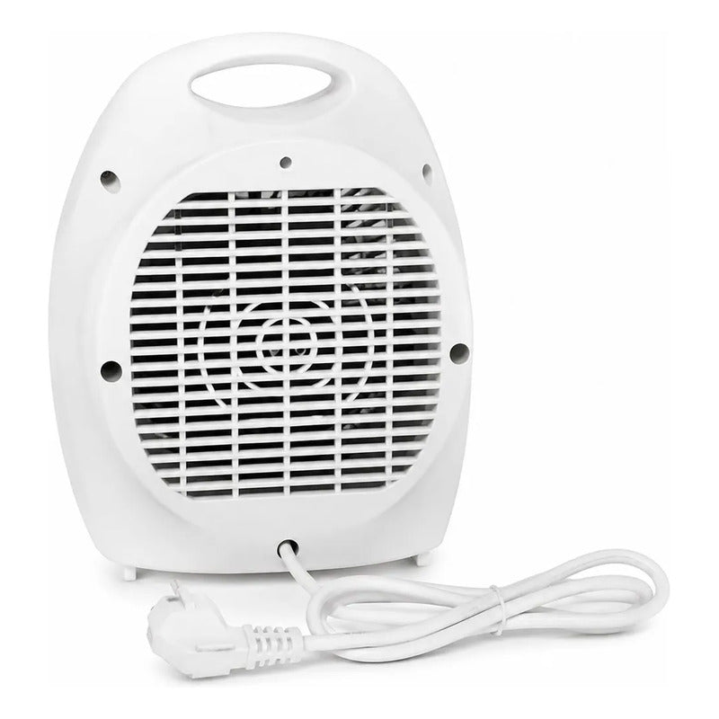 Estufa Caloventilador Warmthy 2000w Con Termostato Blanco