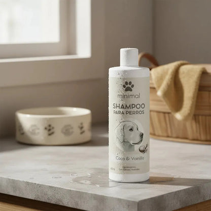 Shampoo Para Perros Minimal 480ml Coco Y Vainilla Coco & Vainilla