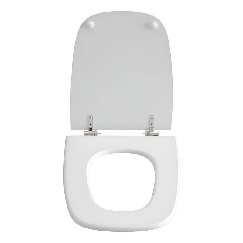 Asiento Para Inodoro Monaco De Roca Blanco