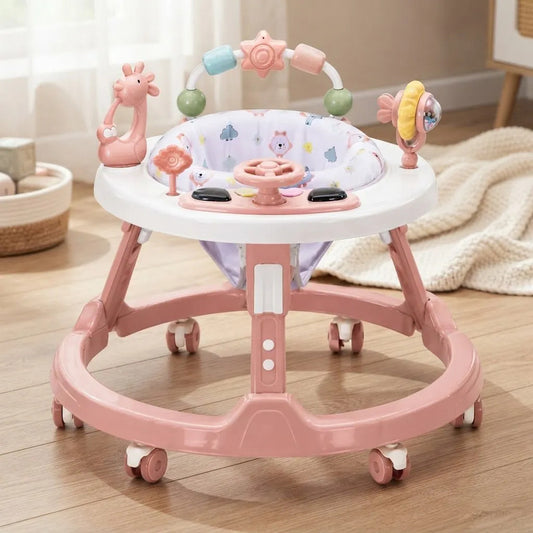 Andador Para Bebé Con Juegos Y Actividades Rosa