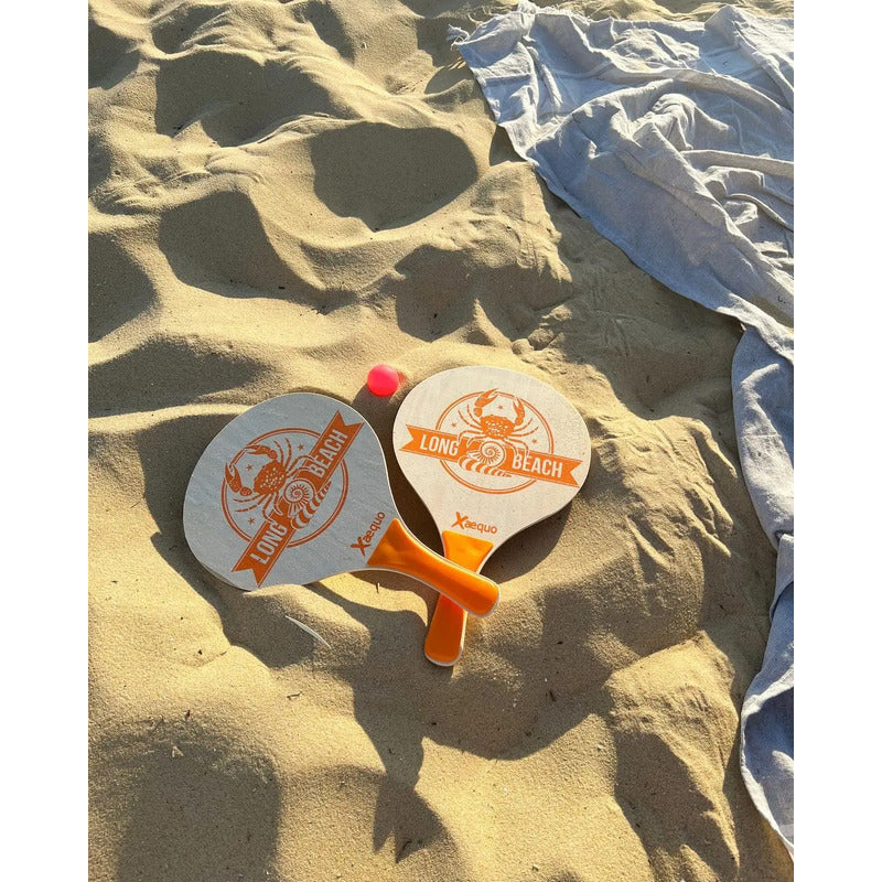 Set De Juguetes Para Playa Paletas + Juego De Tejo