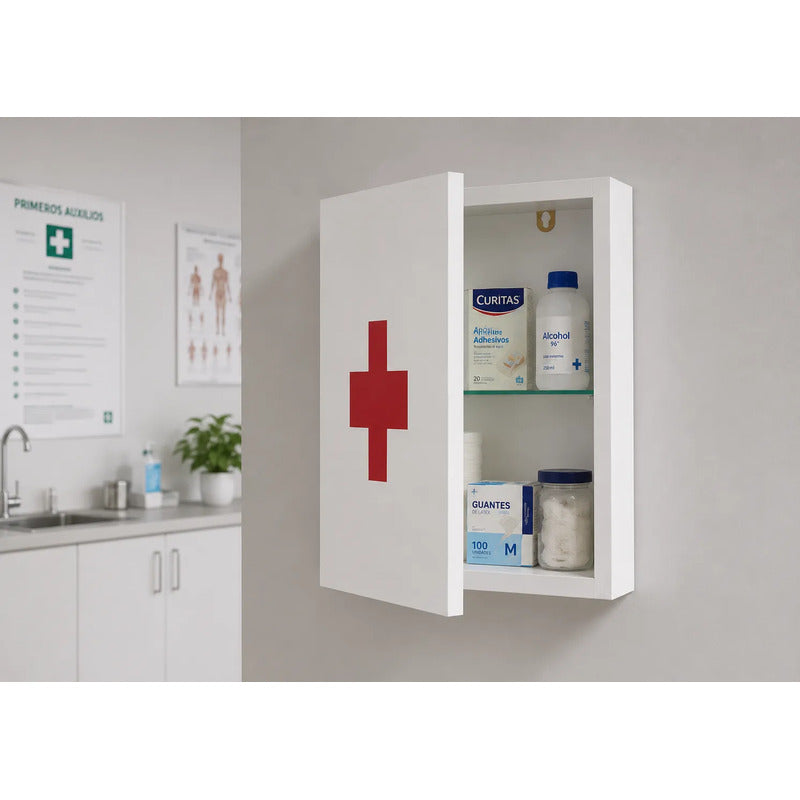 Botiquin Primeros Auxilios 30x40cm Ideal Empresas Comercios