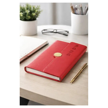 Agenda Diaria 2026 Tablet Belle Rojo 2026