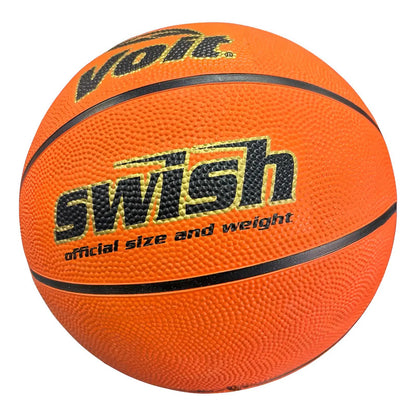 Pelota De Básquetbol Volt Silent Swish Tamaño 7 Naranja