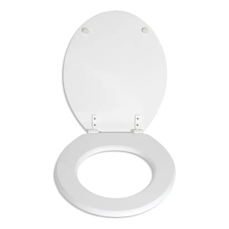 Asiento Para Inodoro Universal Oval Mdf Herraje Ppl