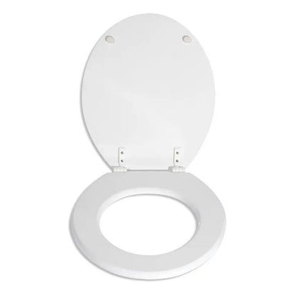Asiento Para Inodoro Universal Oval Mdf Herraje Ppl