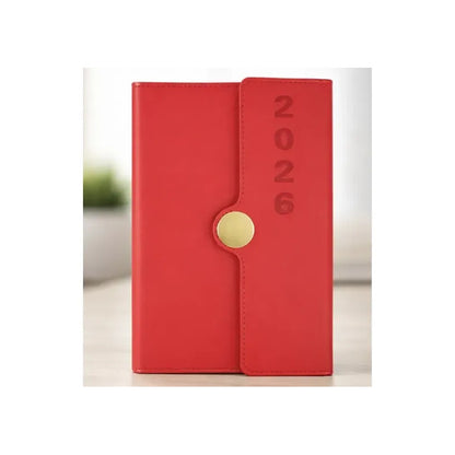 Agenda Diaria 2026 Tablet Belle Rojo 2026