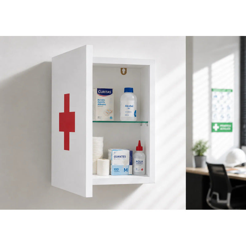 Botiquin Primeros Auxilios 30x40cm Ideal Empresas Comercios