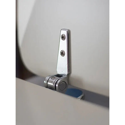 Asiento Para Inodoro Cuadrado Herraje Metal