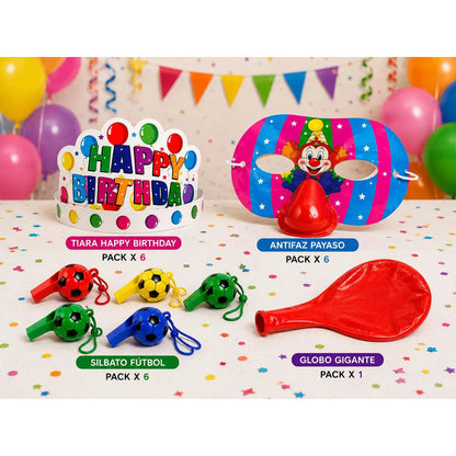 Combo Cotillón Para Cumpleaños