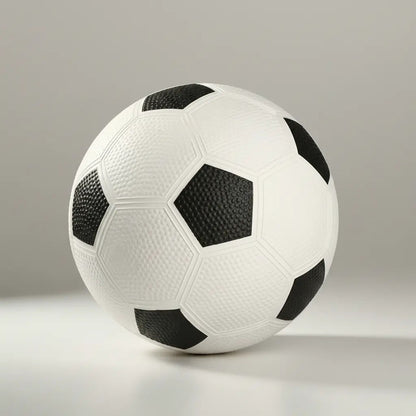 Pelota De Fútbol Clásica De Goma N°5 Negro