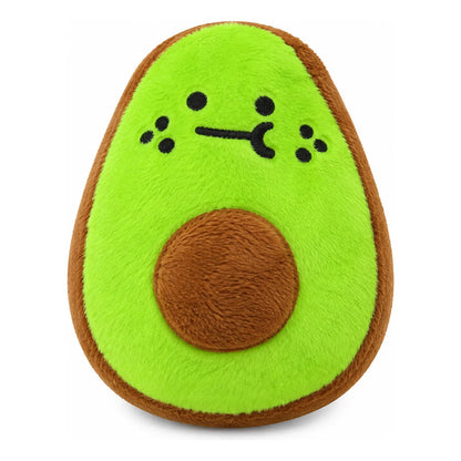Juguete Para Perro Palta De Peluche Con Chifle 12x5 Cm Verde Palta