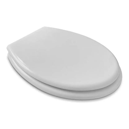 Tapa Inodoro Water Madera Laqueada Blanca Asiento Baño 25015