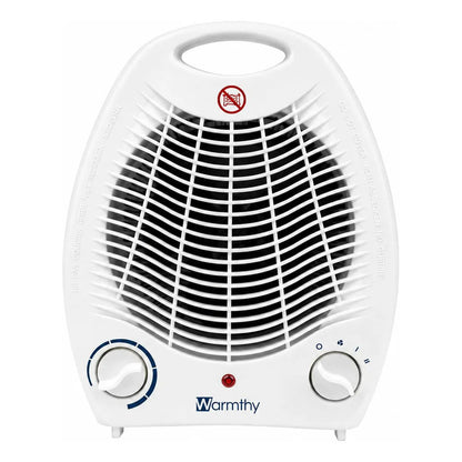 Estufa Caloventilador Warmthy 2000w Con Termostato Blanco