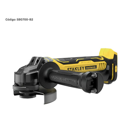 Amoladora Stanley Sbg700 + Batería + Cargador Amarillo 50hz