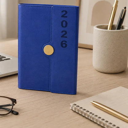 Agenda Diaria 2026 Tablet Belle Azul 2026