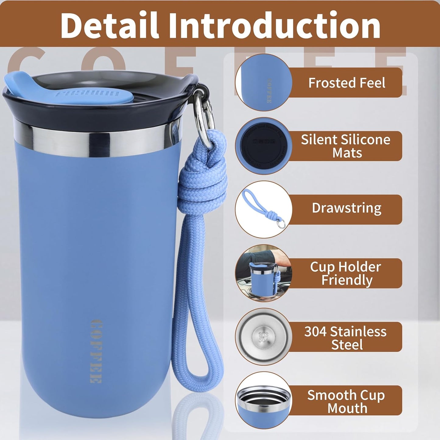 Vaso Térmico de Café Coffee Mug 500ml