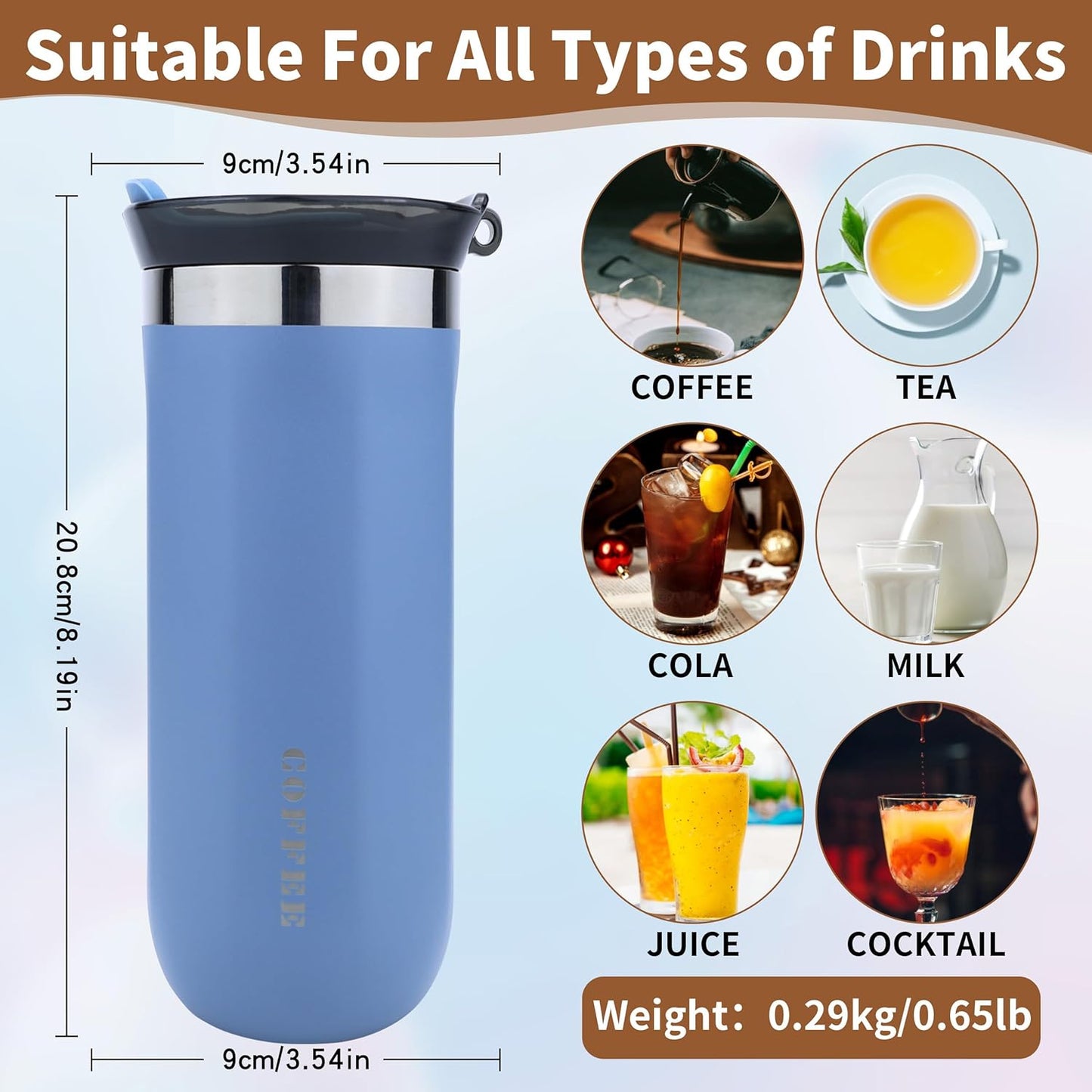 Vaso Térmico de Café Coffee Mug 500ml