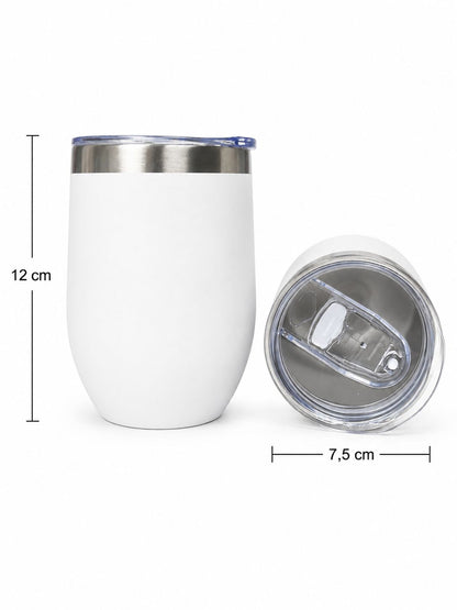 Mate Térmico de Acero Inoxidable con Tapa Hermética 360ml