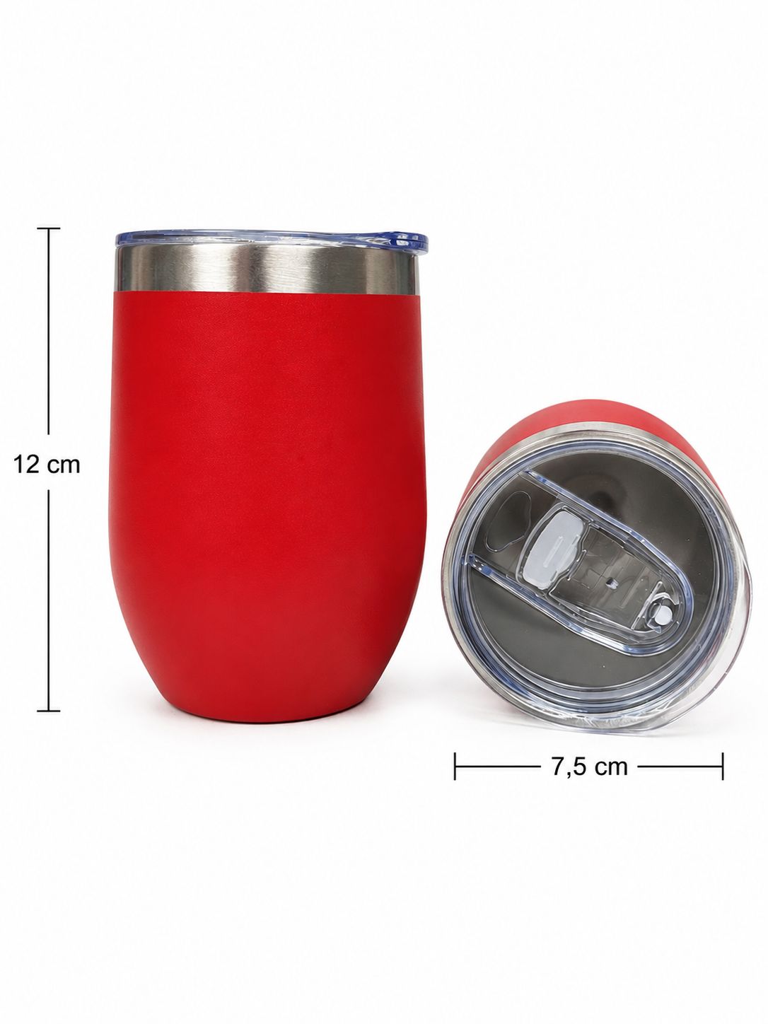 Mate Térmico de Acero Inoxidable con Tapa Hermética 360ml