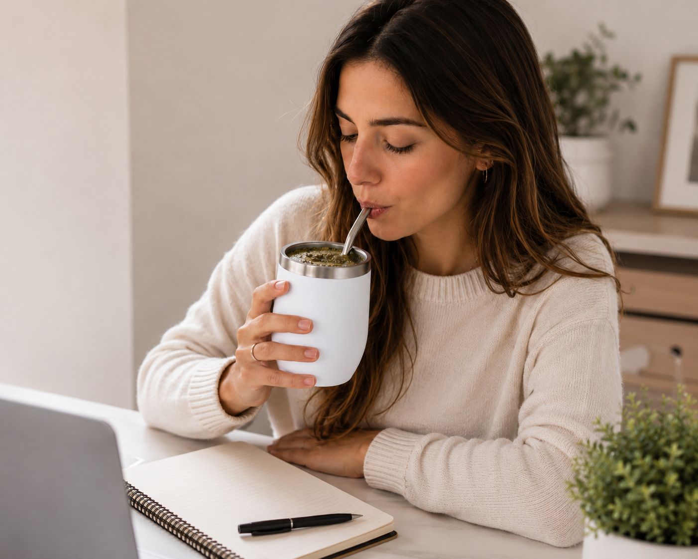Mate Térmico de Acero Inoxidable con Tapa Hermética 360ml