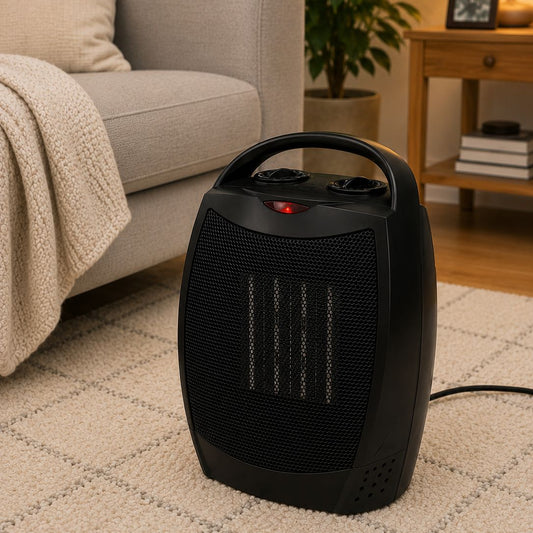 Calefactor Cerámico Portátil con Termostato – 1500W
