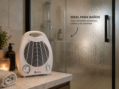 Estufa Caloventilador Warmthy 2000W con Termostato