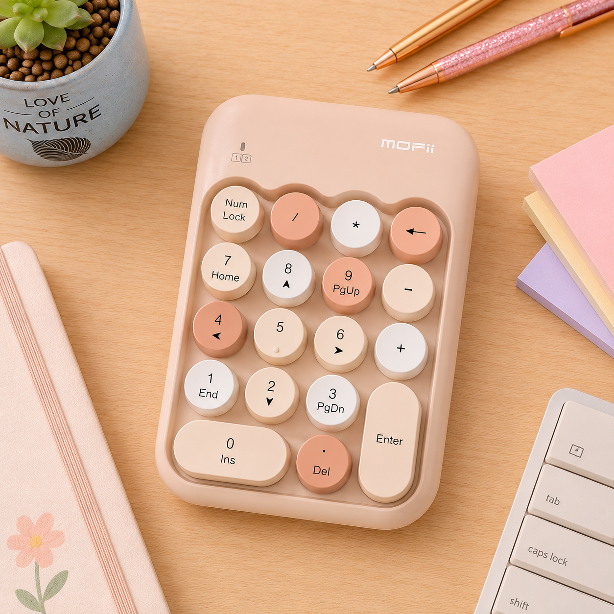 Teclado Numérico Inalámbrico