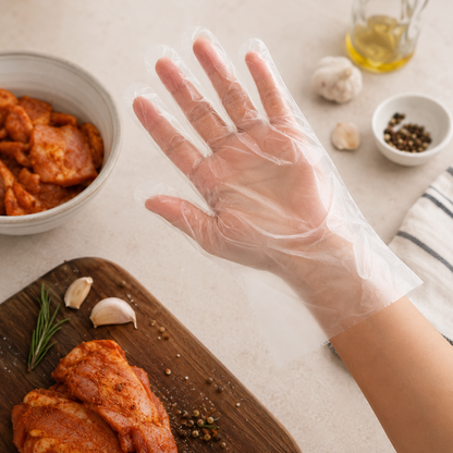 Guantes Descartables Multiusos Limpieza/Alimentos 100 Piezas